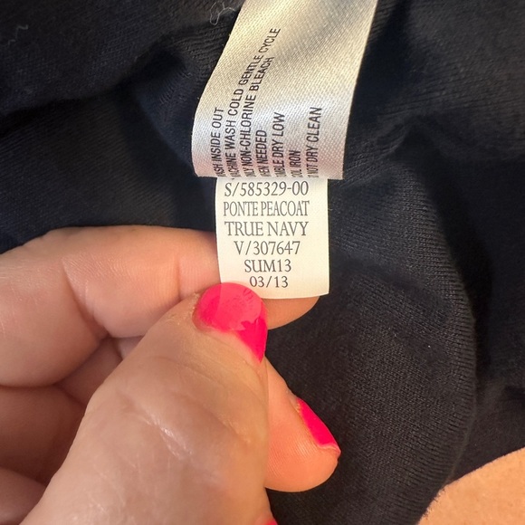 Gap Kids Navy Pea Coat Gold Buttons XL 12 - Picture 5 of 7